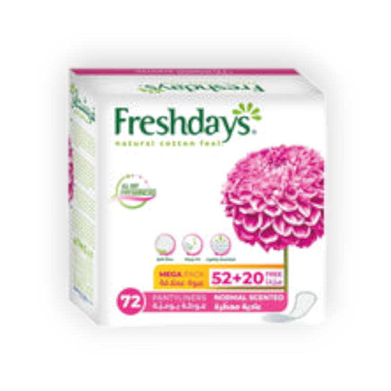 PRIVATE FRESHDAYS LONG SCENTED 52+20 PAC معطر