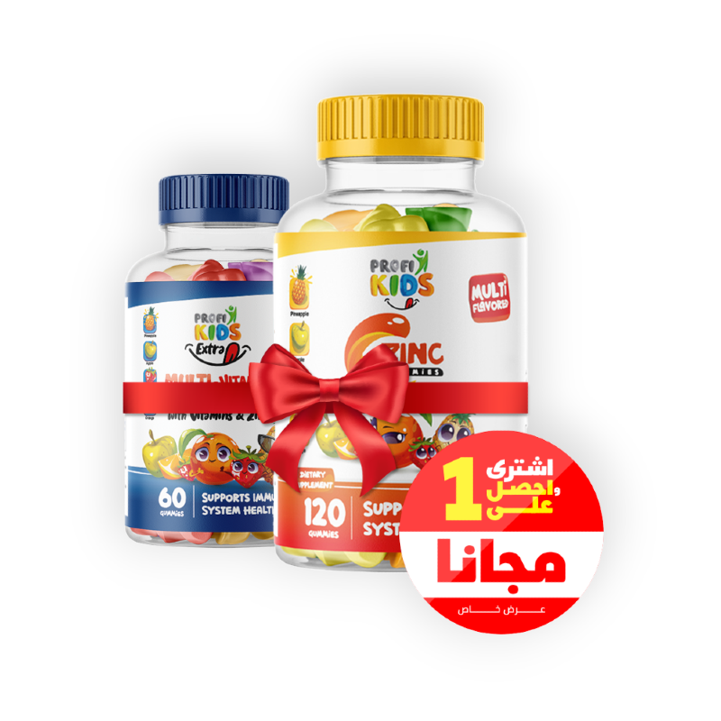 PROFI C ZINC 120 GUMM  + MEGAN KIDS 60GUMM   (OFFER)