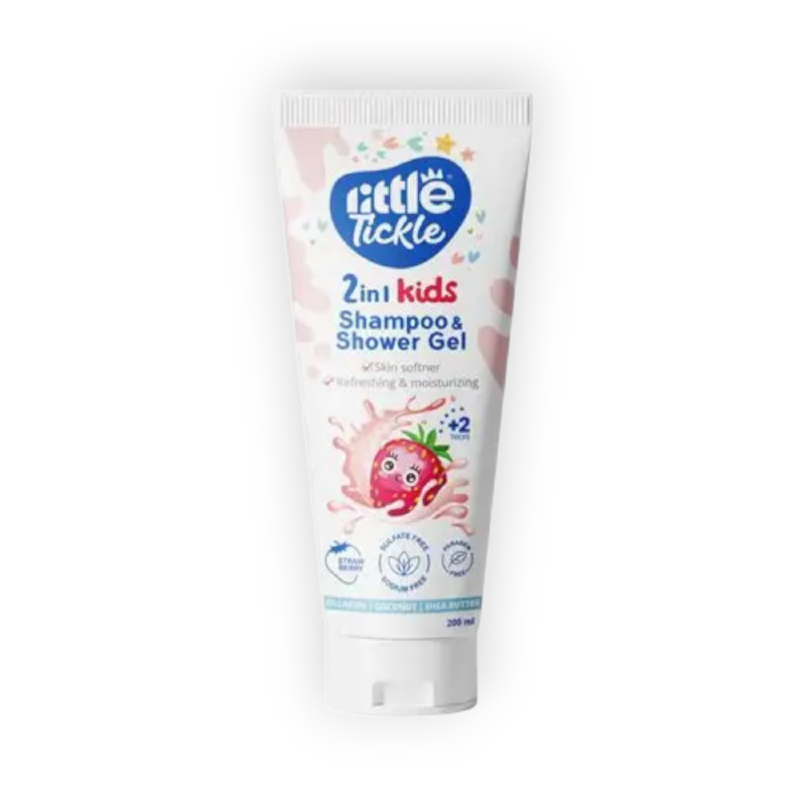 LITTLE TICKLE 2IN1 SHAMPOO&SHOWER GEL (STRAWBERRY) 200ML