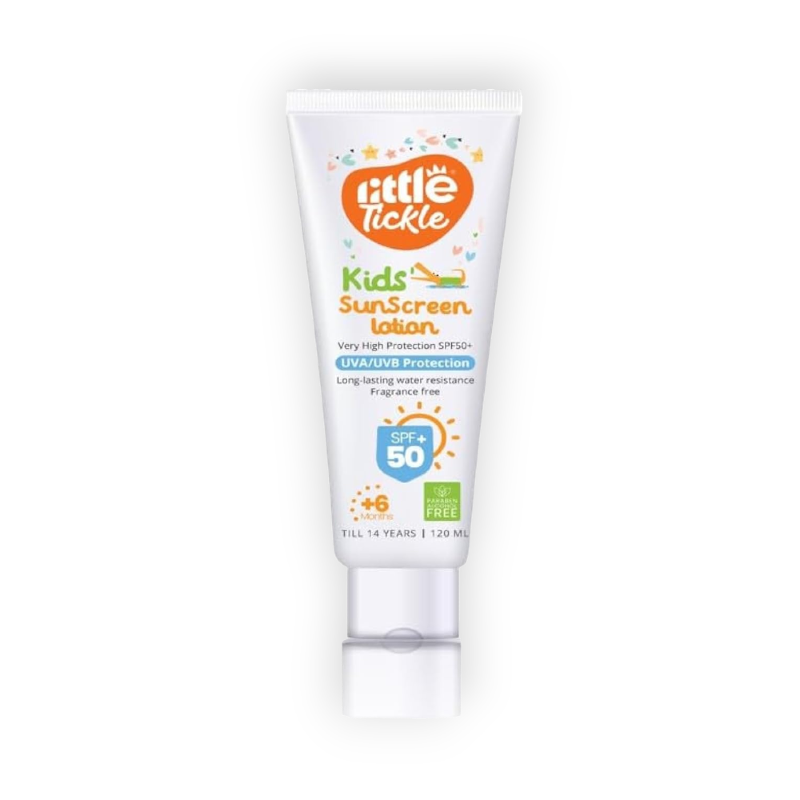 LITTLE TICKLE SUNSCREEN LOTION FOR KIDS(+6M) 120ML