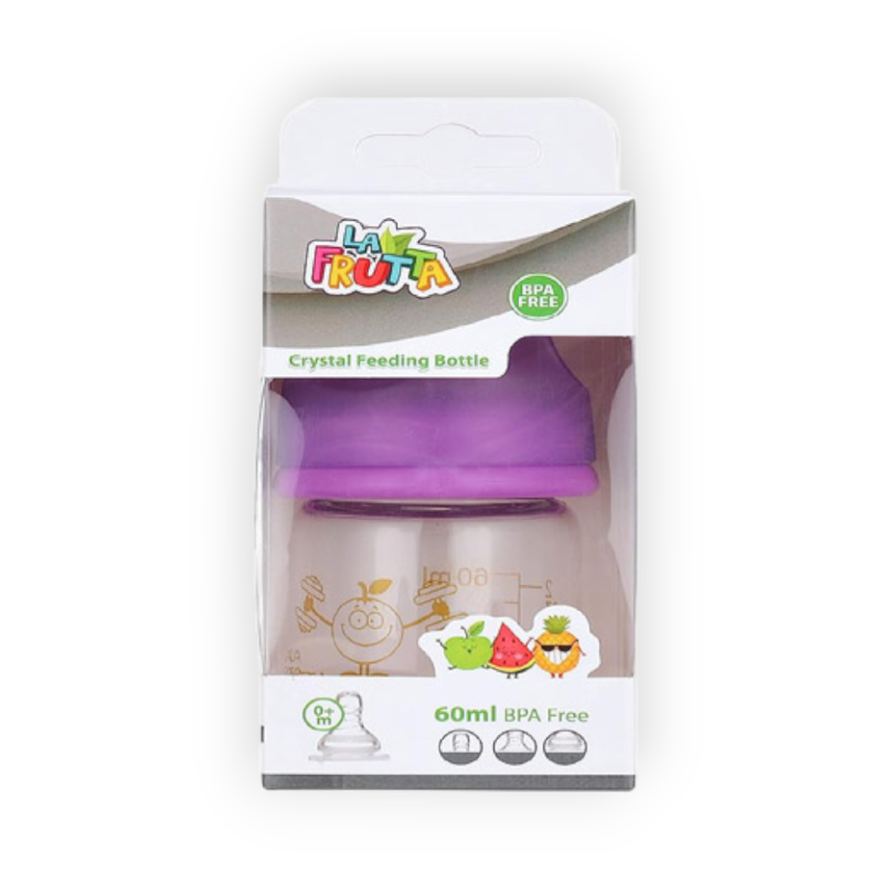 LA FRUTTA PLASTIC FEEDING BOTTLE +0M 60ML (22053)