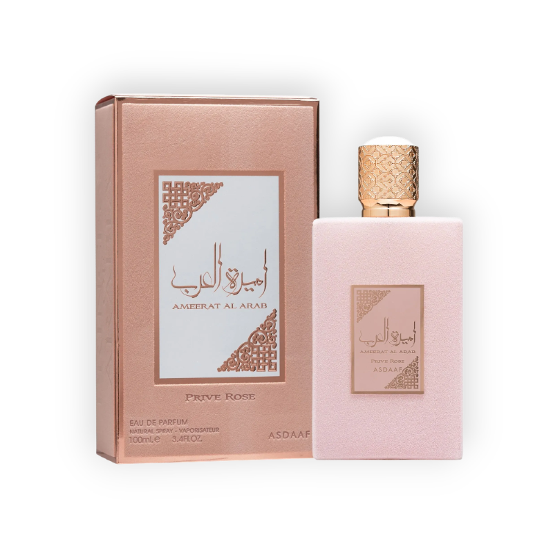 LATTAFA ASDAAF AMEERAT ALARAB EAU DE PERFUME (PRIVE ROSE) 100ML