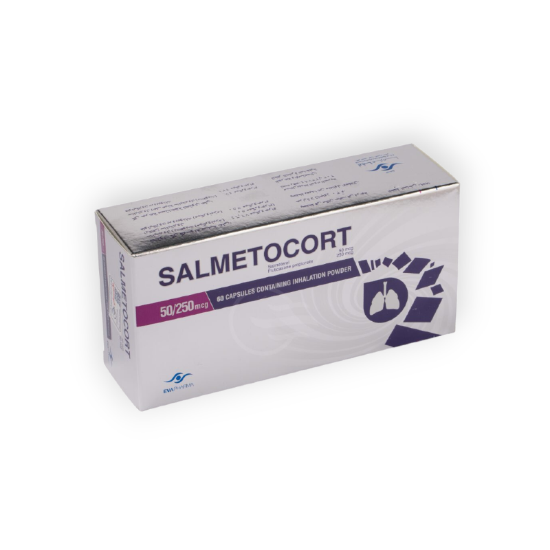 SALMETOCORT 50   250 MG 60 CAP