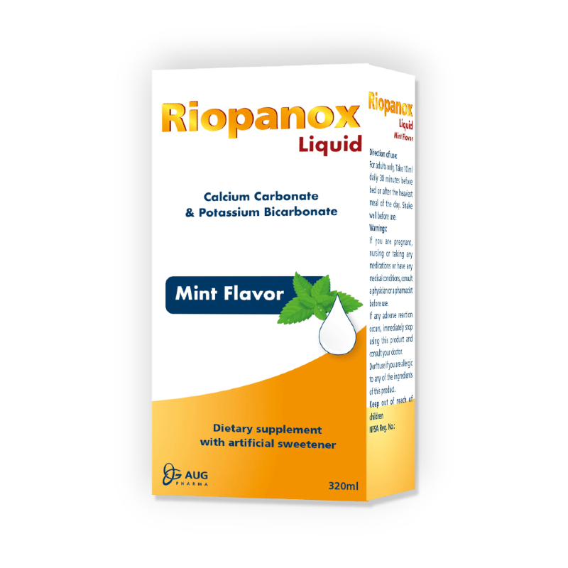 RIOPANOX LIQUID CALCIUM 160 ML س.ج
