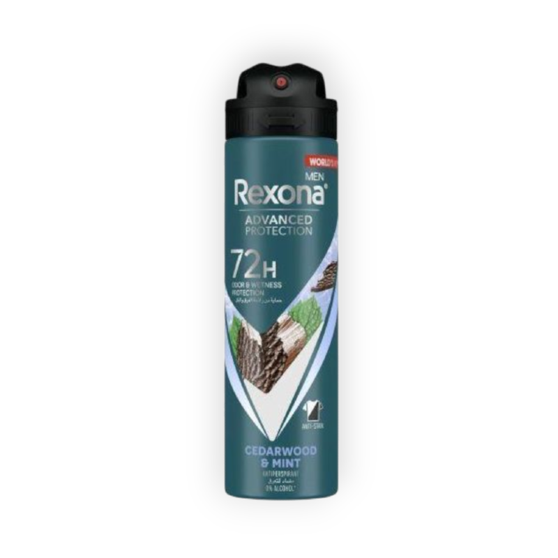 REXONA SPRAY (MINT COOL+CEDARWOOD) MEN 150MLخصم