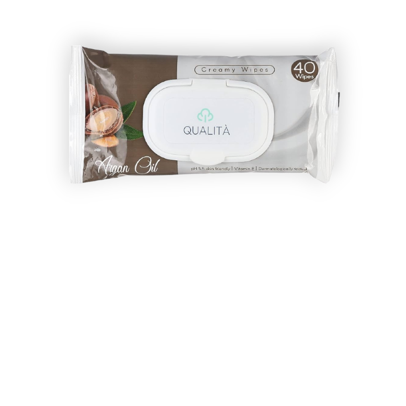QUALITA WIPES ARGAN OIL 40WIPES