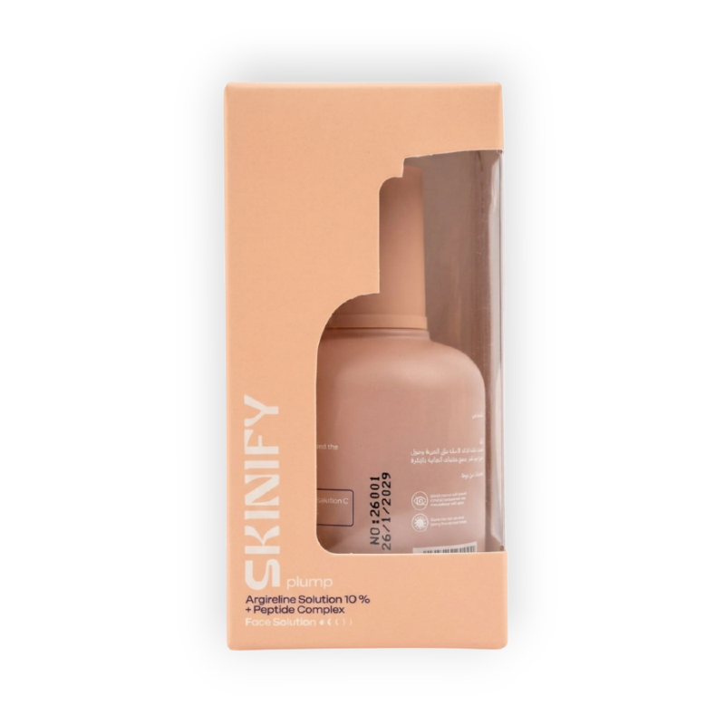 SKINIFY PLUMP ARGIRELINE SOLUTION10% + PEPTIDE COMPLEX FACE SOLUTION 50ML