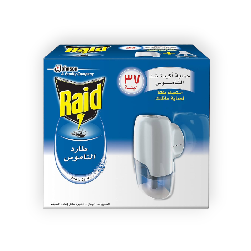 RAID. جهاز كهربائي+ زجاجة ريد سائل