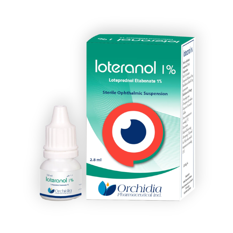LOTERANOL 1% OPHTHAKMIC 2.8 ML سعر جديد
