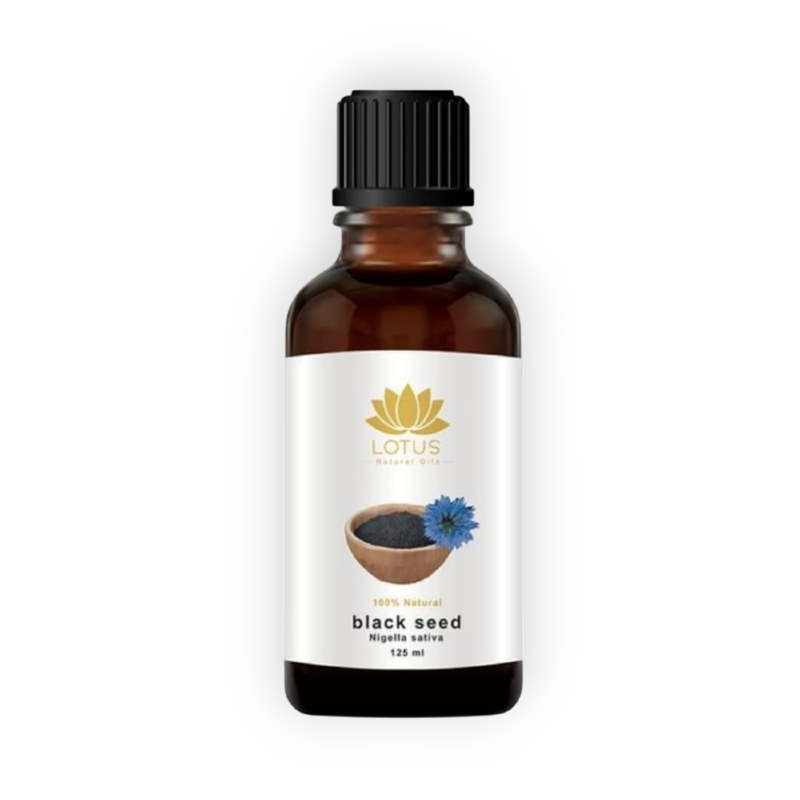 LOTUS HAIR OIL (BLACKSEED) 125ML حبه بركه