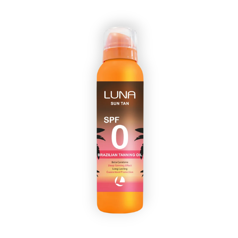 LUNA SUN BRAZILIAN TANNING OIL SPF0  200 ML