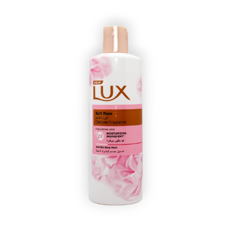 LUX SHOWER GEL SOFT ROSE 250ML