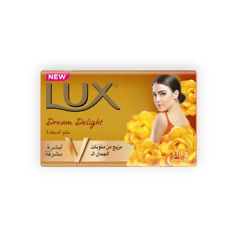 LUX SOAP DREAM DELIGHT 115GM