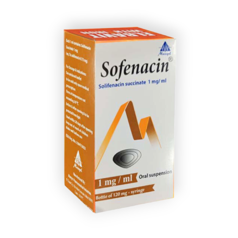 SOFENACIN 1ML ORAL SUSPENSION 120 MG