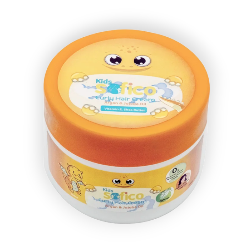 SOFICO KIDS HAIR CURL CREAM  ARGAN&JOJOBA 200ML