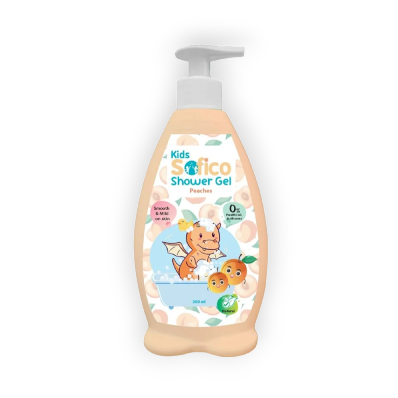 SOFICO KIDS SHOWER GEL PEACHES 300ML