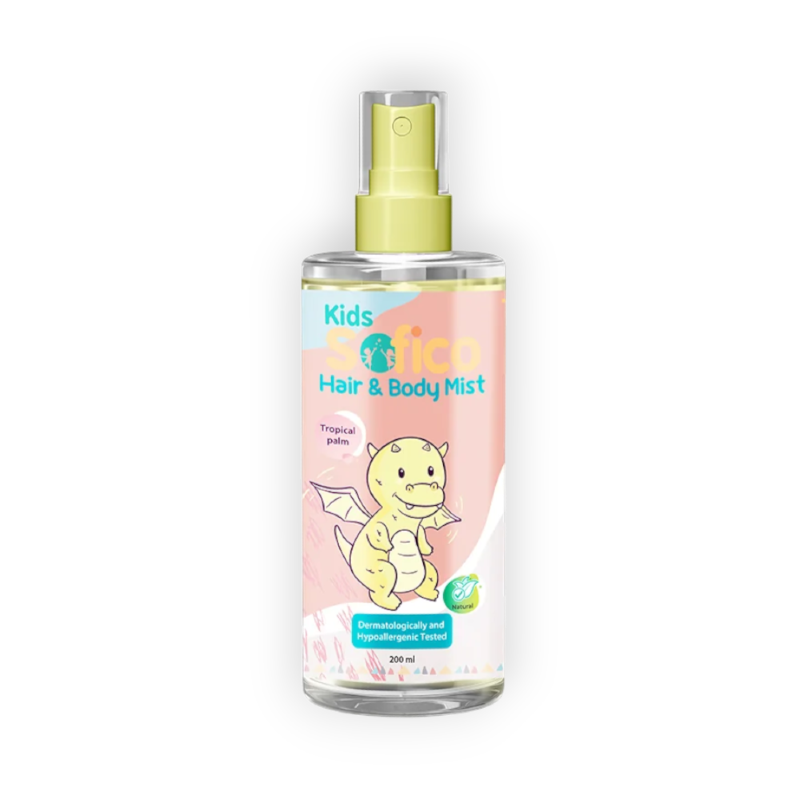 SOFICO KIDS HAIR&BODY MIST (TROPICAL PALM)200ML