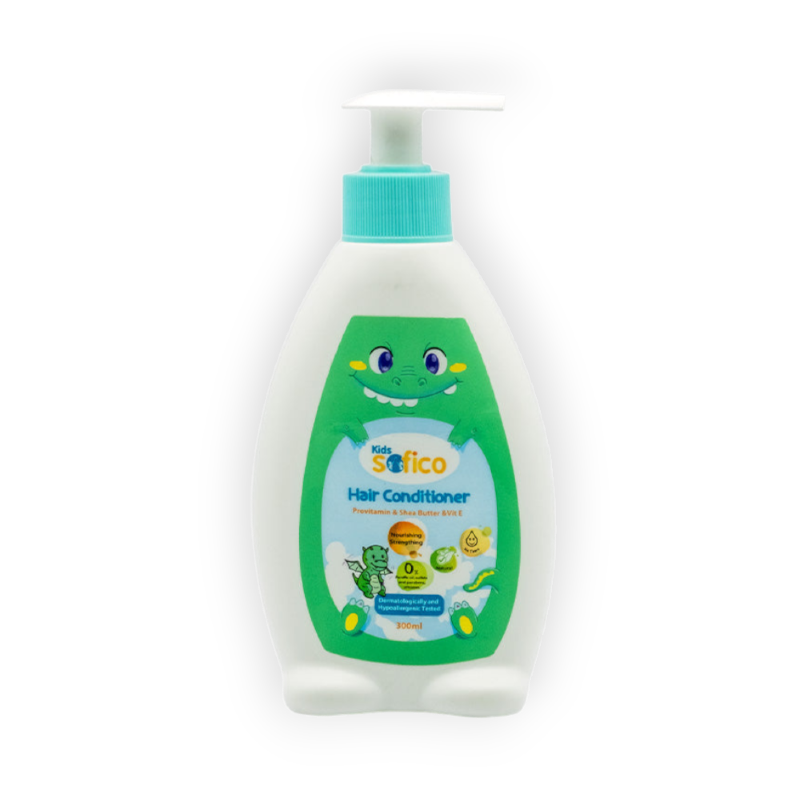 SOFICO KIDS HAIR CONDITIONER PROVITAMIN&SHEA BUTTER 300ML