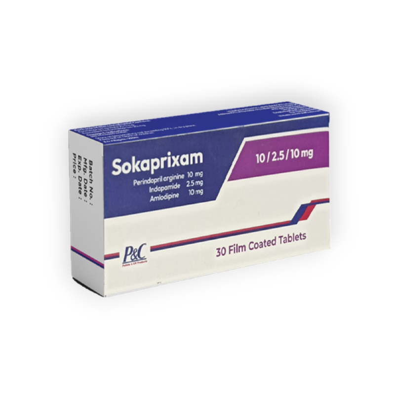 SOKAPRIXAM 10 / 2.5 / 10 MG 30 TAB