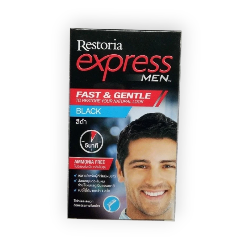 RESTORIA EXPRESS REAL BLACK F MEN