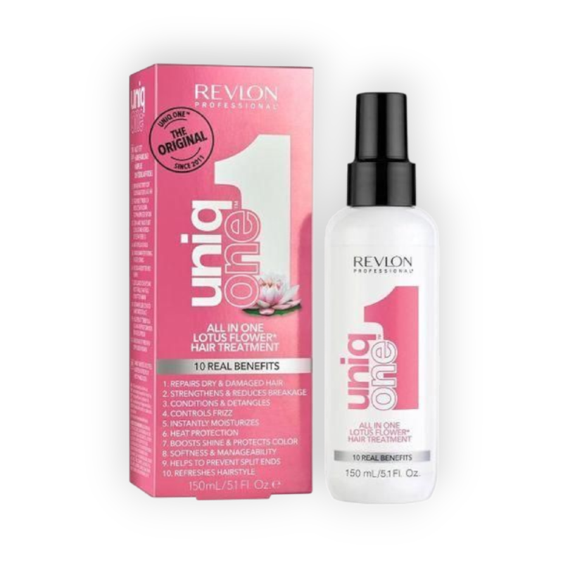 REVLON UNIQ ONE LEAVE IN LOTUS FLOWER 150ML PINK