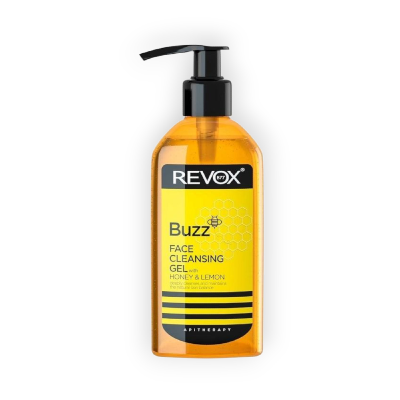 REVOX BUZZ FACE CLEANSING GEL(HONEY&LEMON)180ML