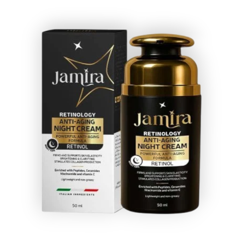 JAMIRA ANTI AGING NIGHT CREAM (RETINOL) 50ML