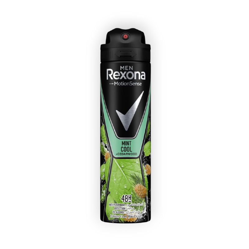 REXONA SPRAY (MINT COOL+CEDARWOOD) MEN 150ML