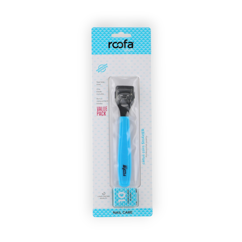ROOFA  CALLUS CORN SHAVER +10BLADES  029FC