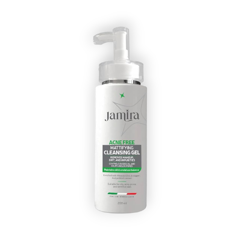 JAMIRA MATTIFYING CLEANSING GEL 200ML