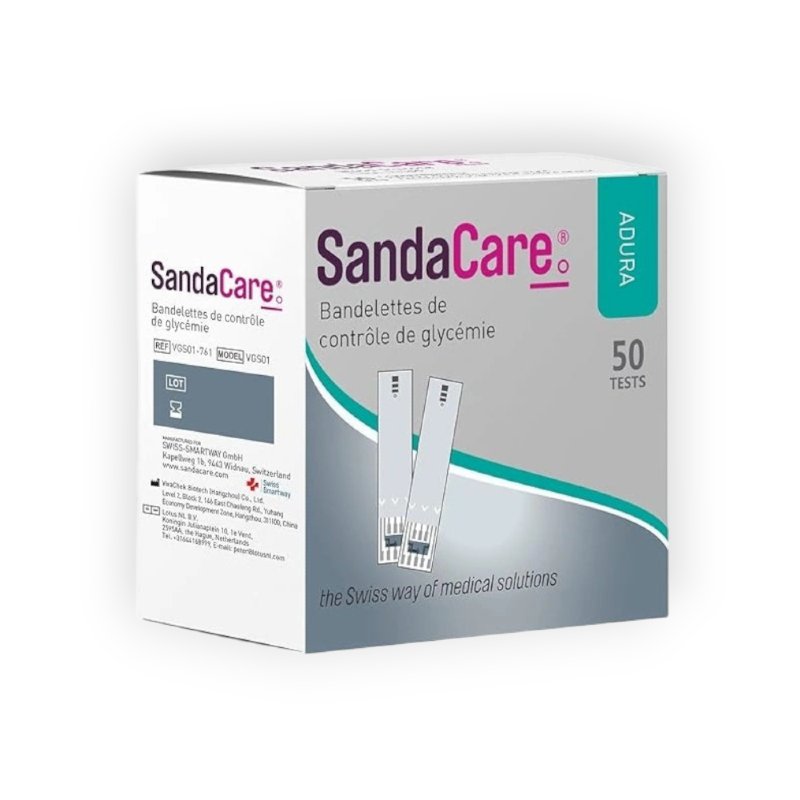 SANDA CARE BLOOD GLUCOSE 50 STRIPS