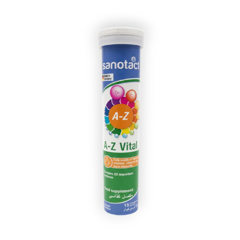 SANOTACT A-Z- VITAL 15 TAB  EFFERVESCENT