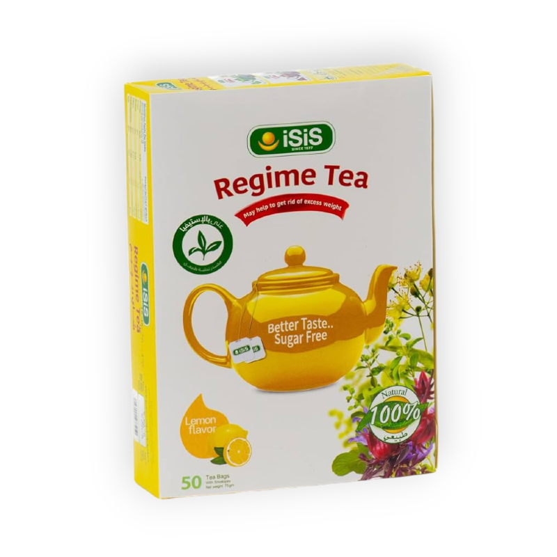 ISIS 50 SACHET شاي ريجيم ليمون