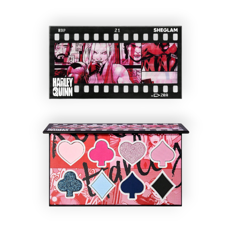 SHEGLAM HARLEY QUINN EYE SHADOW PALETTE 9.8G