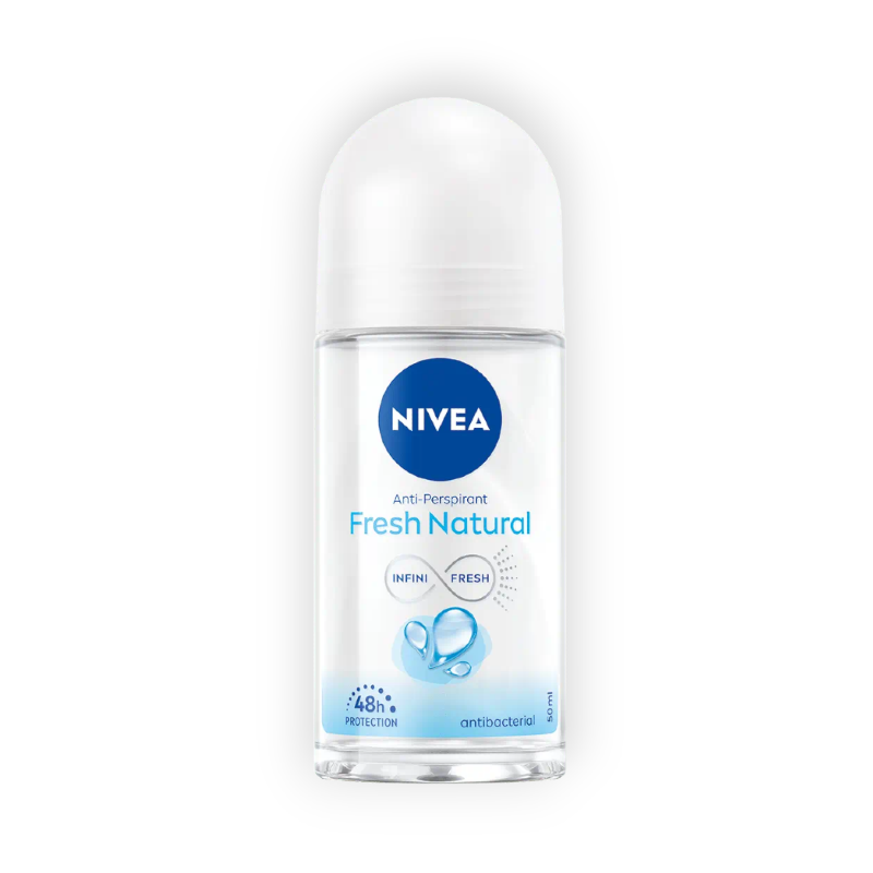 NIVEA DEOD ROLL ON (F NATURAL) F W 50ML OF