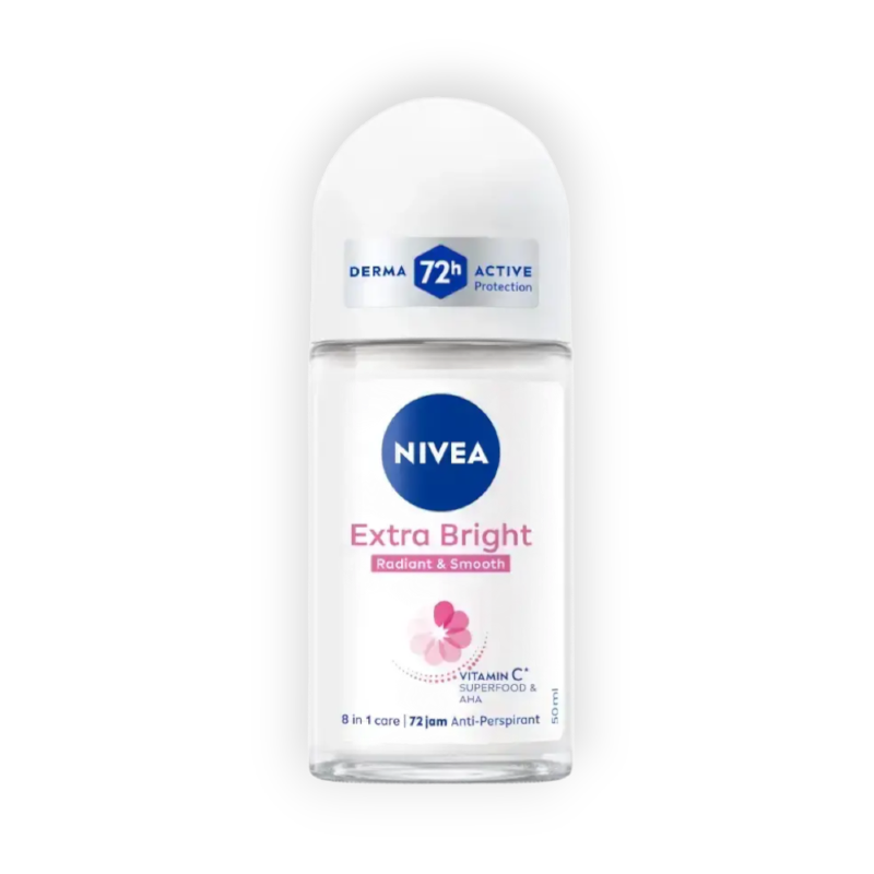 NIVEA DEOD ROLL ON (EXTRA BRIGHT) F W 50ML