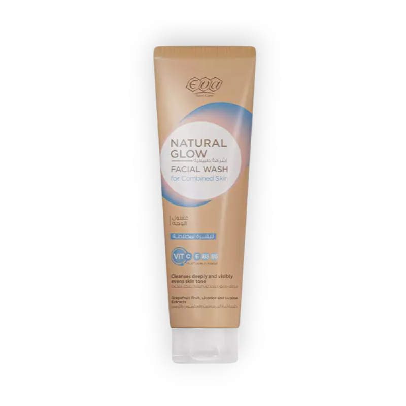 EVA SKIN CARE NATURAL GLOW FACIAL WASH (COMBINED SKIN) 100ML