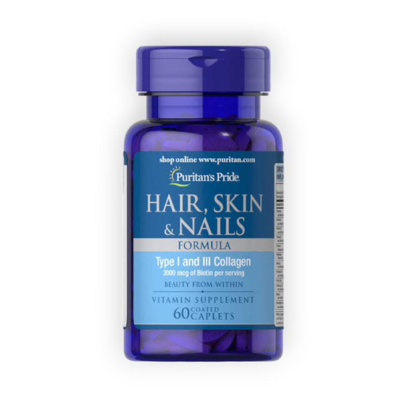 HAIR & SKIN & NAILS  60CAP  (PURITAN.S PRIDE )