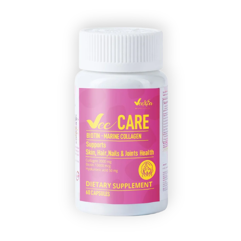 VEE CARE BIOTIN&COLLAGEN DIETARY SUPPL 60 CAP س.ج