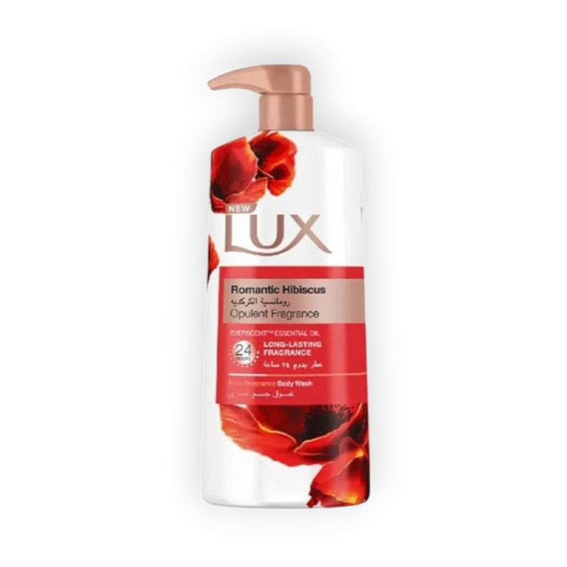 LUX SHOWER GEL ROMANTIC HIBISCUS 500ML OFFER