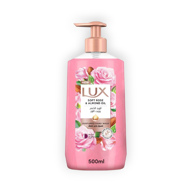 LUX HAND WASH (SOFT ROSE) 500ML خصم