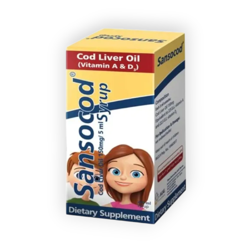 SANSOCOD 140ML SYRUP