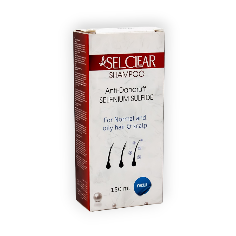 SELCLEAR  ANTIDANDURFF SHAMPOO 150 ML
