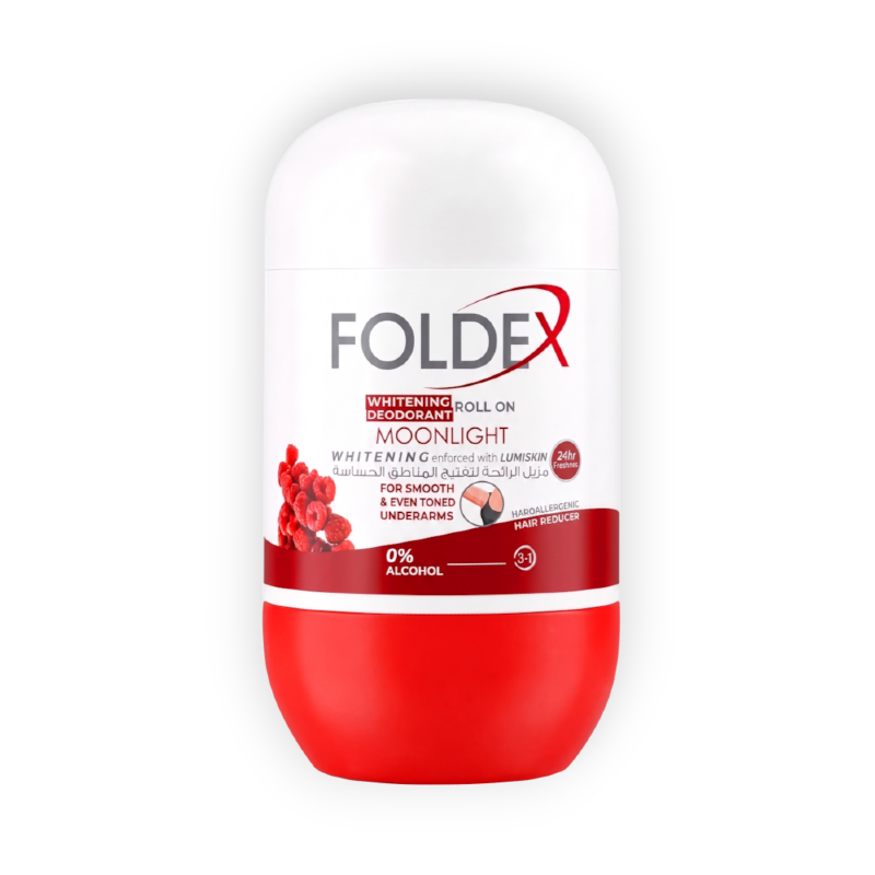 FOLDEX DEODORANT MOON LIGHT ROLL ON 60 GM