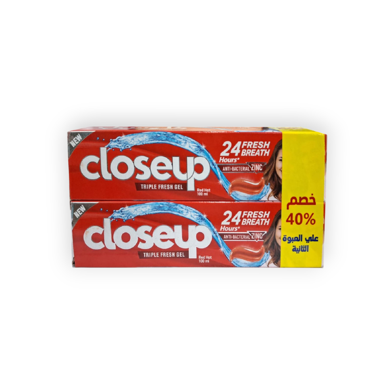 CLOSE UP RED HOT 100ML (1+1)