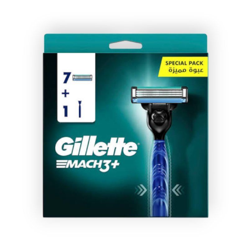 GTT MACH3+  7PC. يد هديه + امواس
