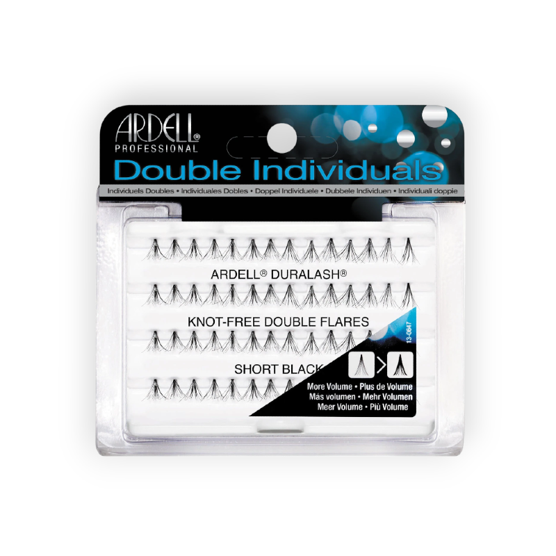 ARDELL DOUBLE INDIVIDUAL SHORT BLACK رموش