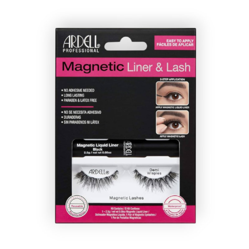 ARDELL MAGNETIC LINER&LASHS (DEMI WISPIES) رموش