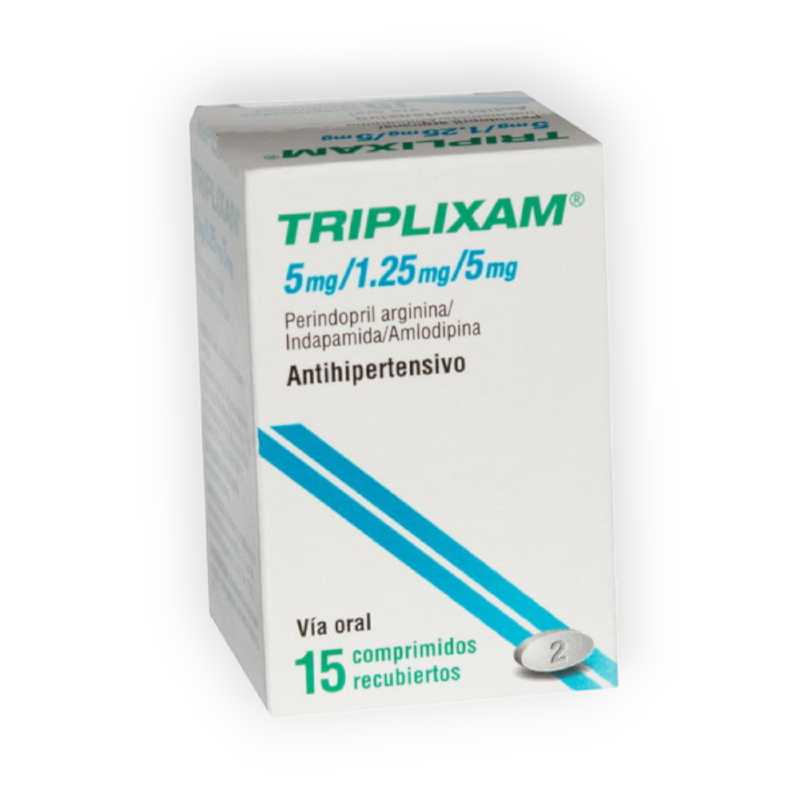 TRIPLIXAM  5   1.25   5 MG 15 TAB