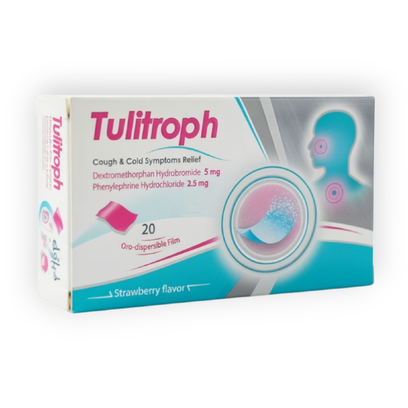 TULITROPH 2.5/5 MG 20 FILM